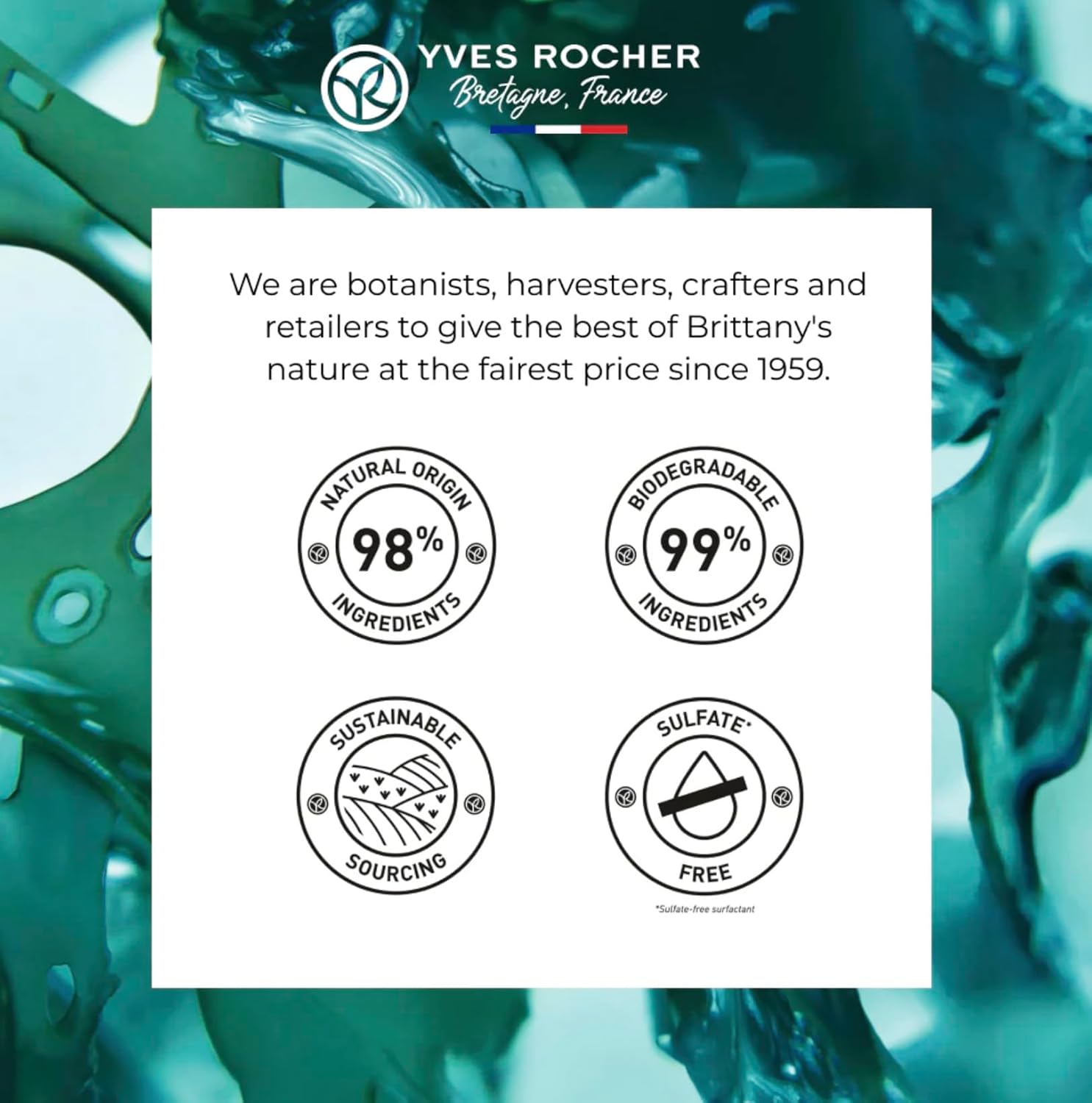 Yves Rocher Pure Algue Ultra Fresh Cleansing Gel Micro Algae Set of 2-390 ml. /13.1 fl.oz. - Image 6