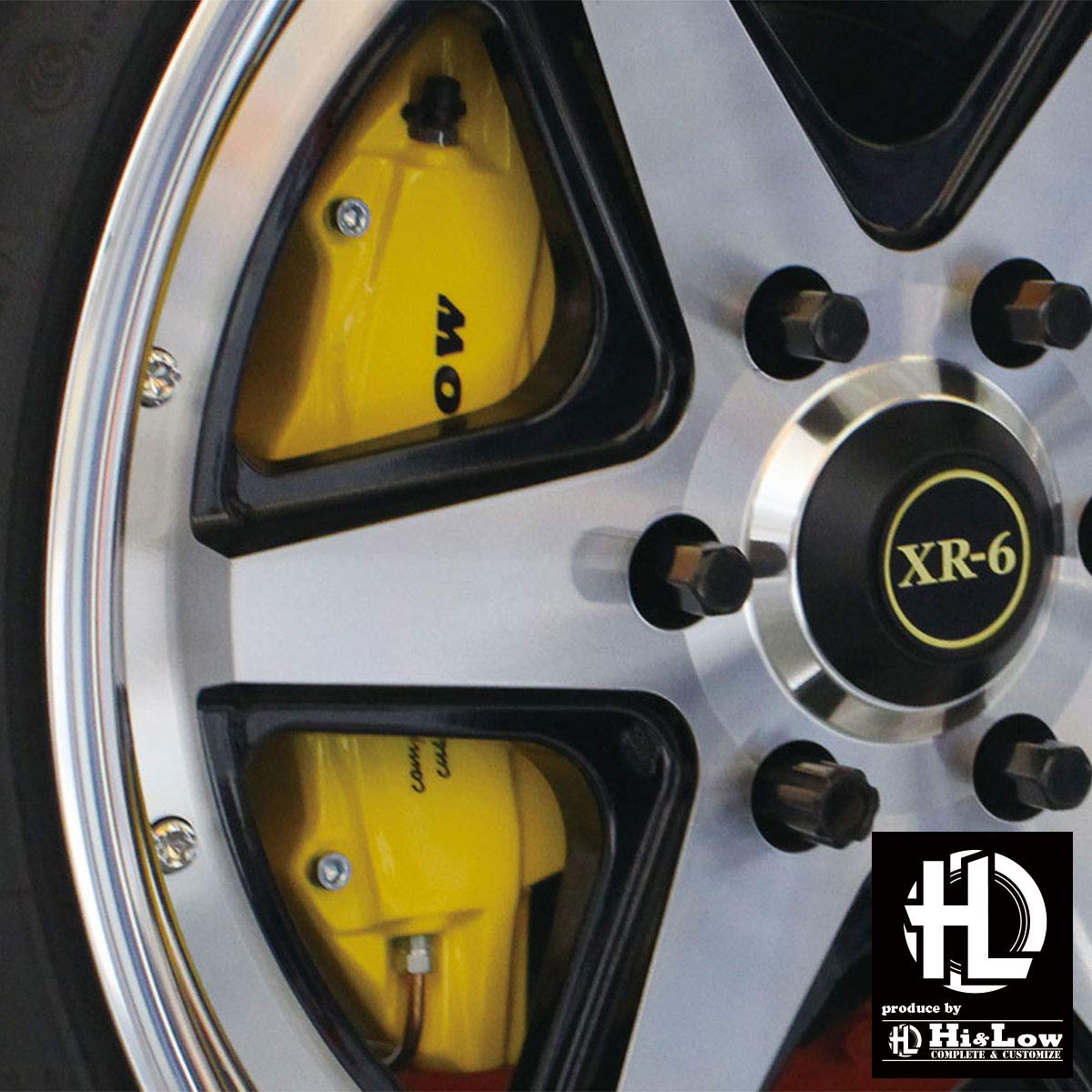 ハイエース　Essess イエローブレーキキャリパーカバー Amazon | Hi&Low H&L 200系ハイエース/レジアスエース用ブレーキ