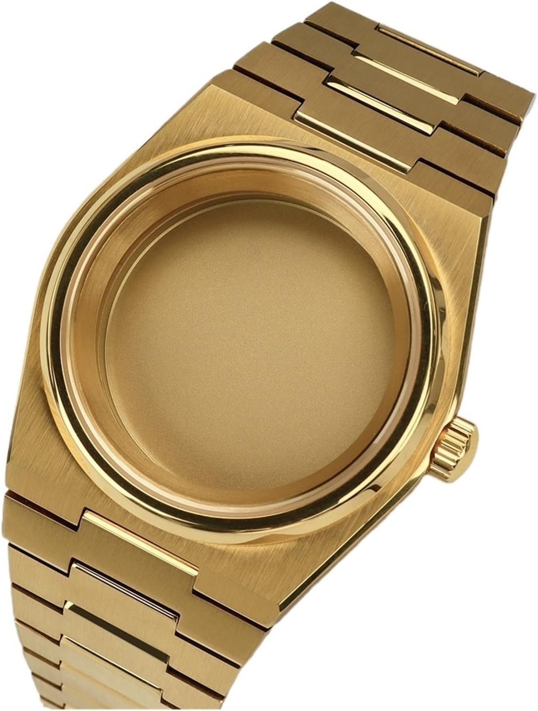 Sapphire 40mm Silvery Watch Case for NH35 Movement