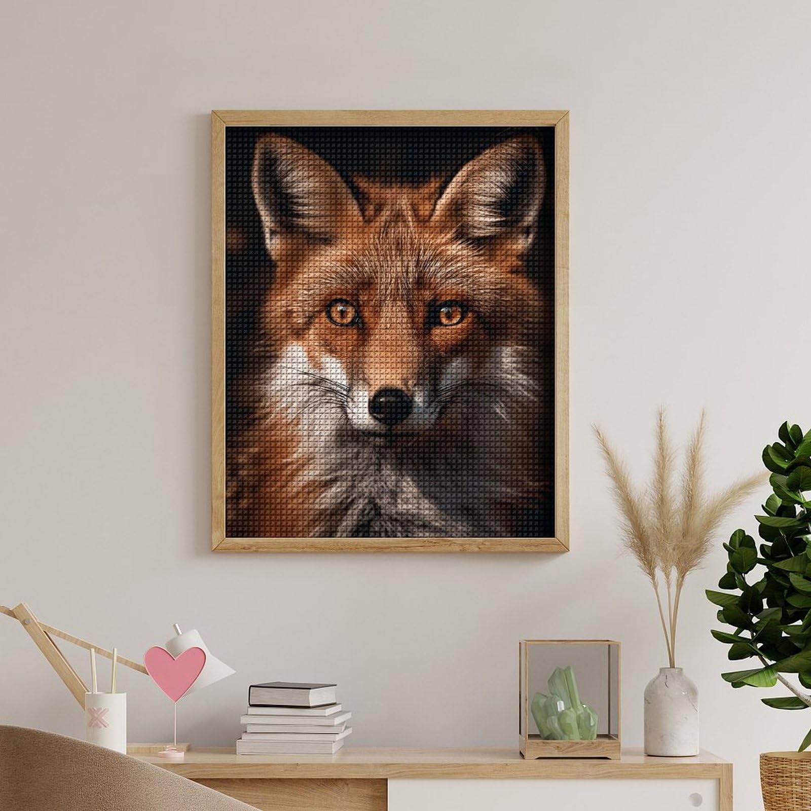 Fox Diamond Art Kits Volwassenen, Diamant Schilderen