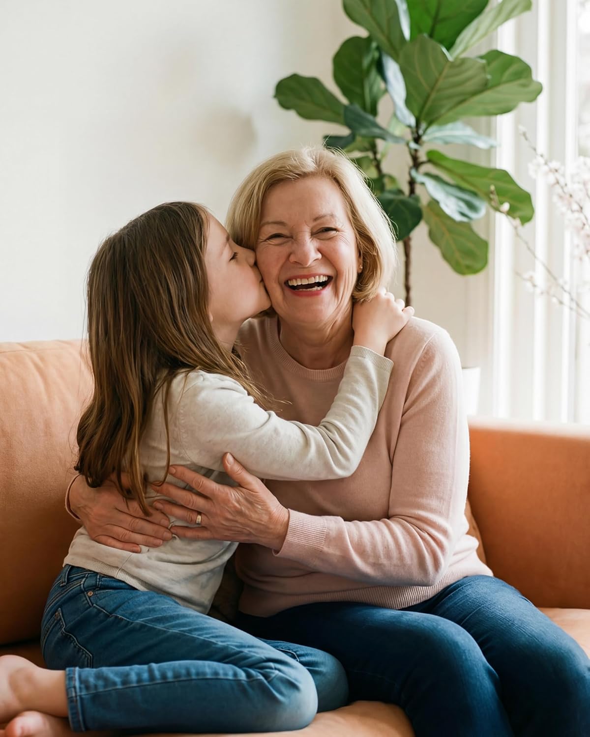 Shonyin Heart Necklace for Granny, Carved with I Love You, Ideal Gift for Valentines Day - Image 3