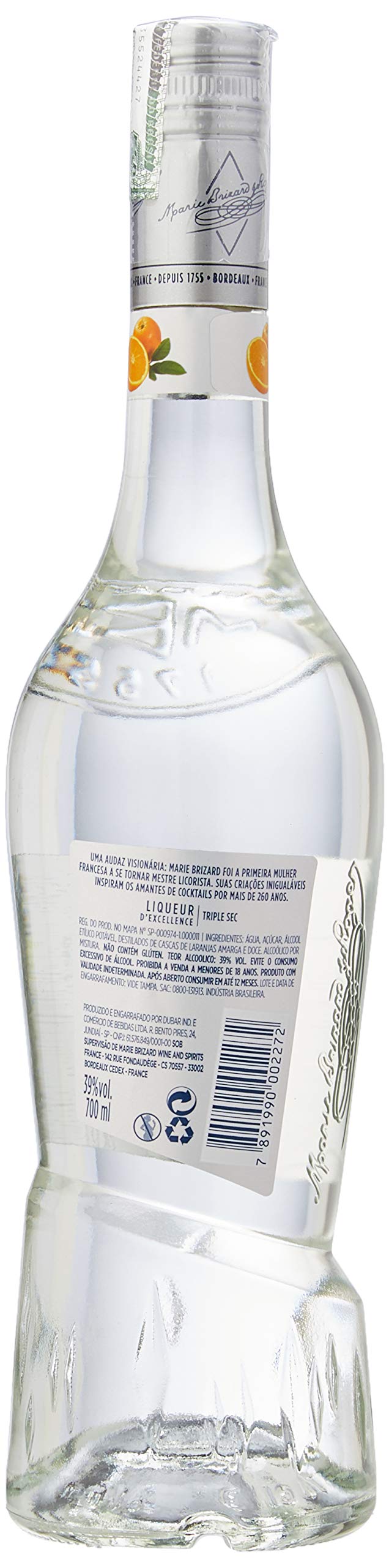 Licor Marie Brizard Triple Sec 700ml | Amazon.com.br