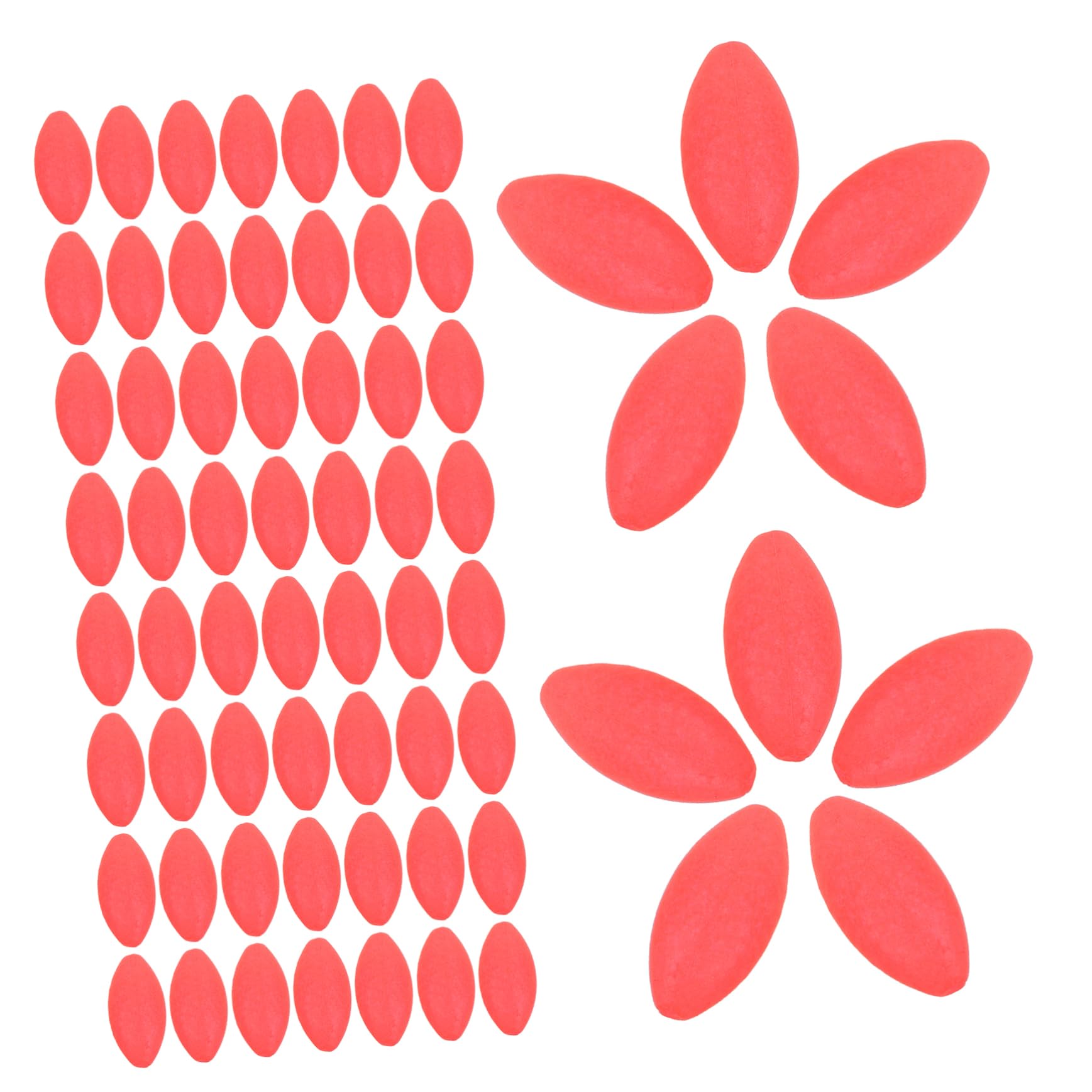 ibasenice Amplificateur À Queue Flottante Attaquer Chariots De Pêche Flotteur De Pêche Flotteurs De Pêche en Douce Accessoires De Pêche Plastique Rouge