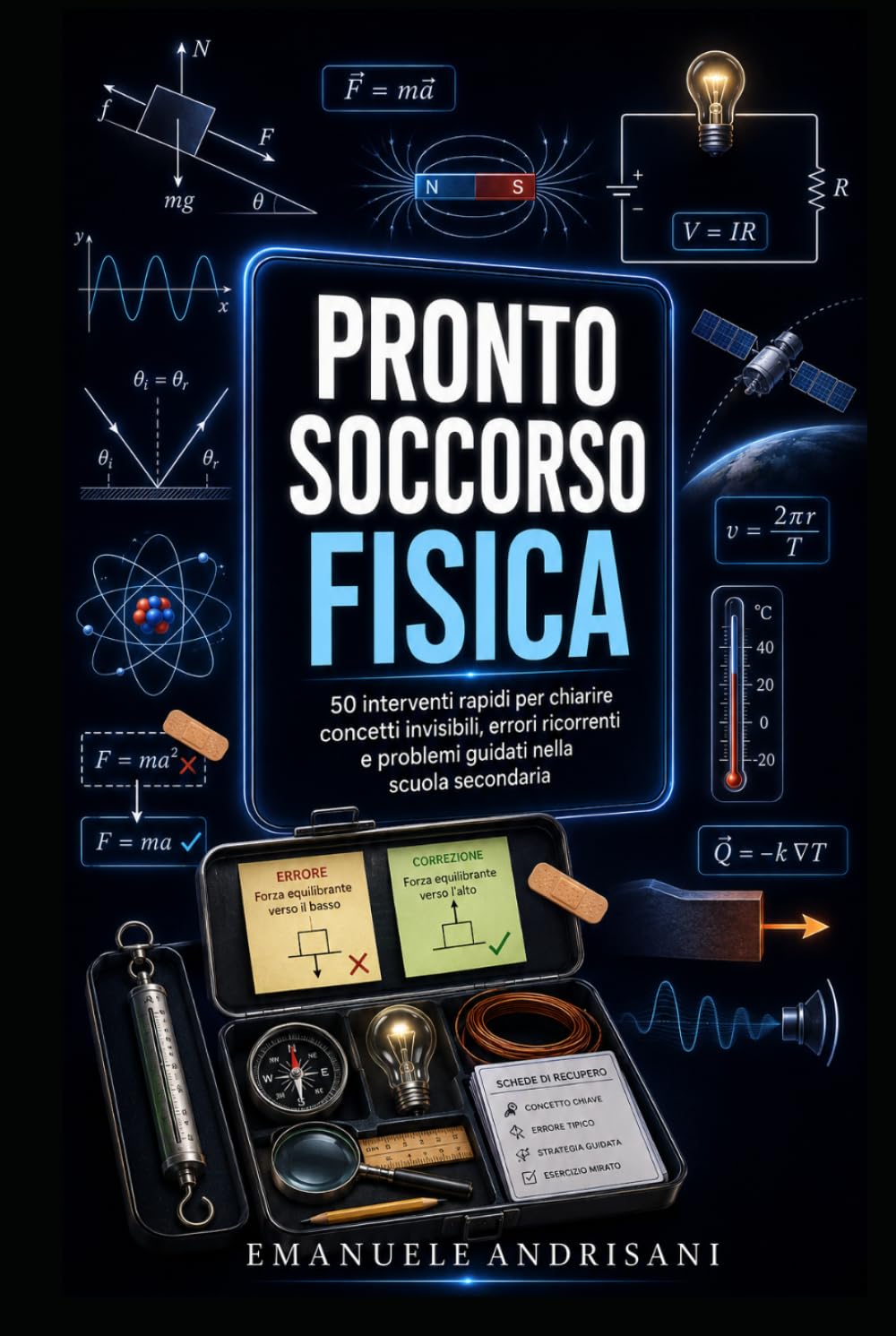PRONTO SOCCORSO FISICA: 50 interventi rapidi per chiarire concetti invisibili, errori ricorrenti e problemi guidati nella scuola secondaria (PRONTO SOCCORSO MATEMATICA E FISICA)