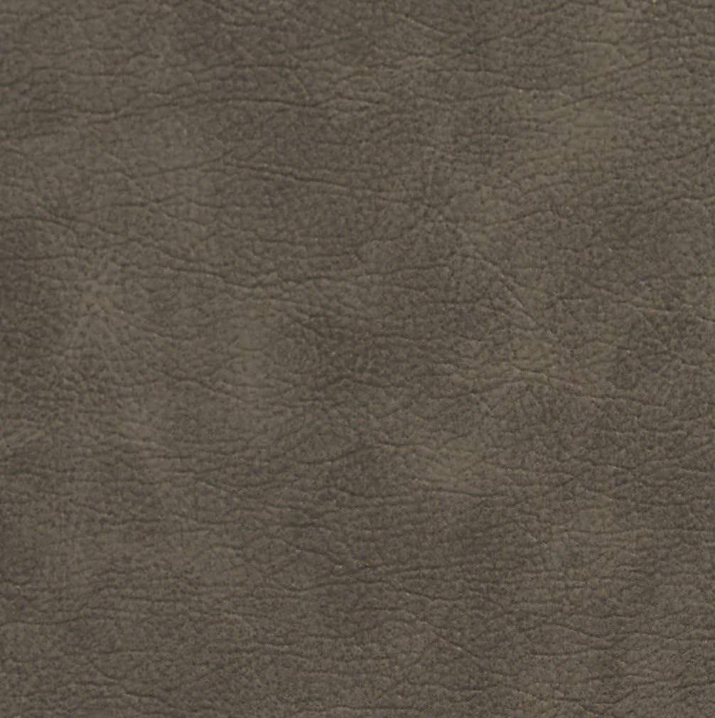 Mushroom Matte Breathable Leather Look and Feel Upholstery by The Yard - SKU: Hubbard Mushroom