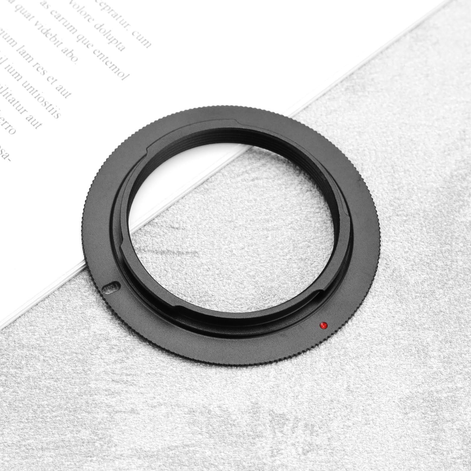 The Lord of the Tools 2pcs Adaptateurs de Monture d'objectif en Alliage d'aluminium pour Objectif M42 Compatible avec PENTAX K-5 K-3 Diamètre Extérieur 60 mm Diamètre Intérieur 41,1mm
