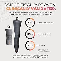 Vista 5 de Incrediwear Rodillera – Rodilleras para dolor de rodilla, alivio del dolor en las articulaciones, hinchazón, alivio de la inflamación y circulación