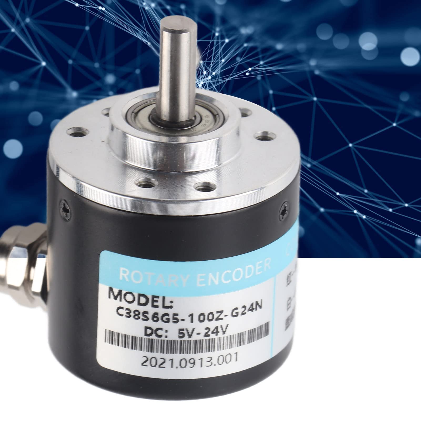 Encoder trifase DC 5-24 V ABZ, encoder fotoelettrico, encoder automobilistico a tutti gli assi 3000-6000 RPM (100HZ)