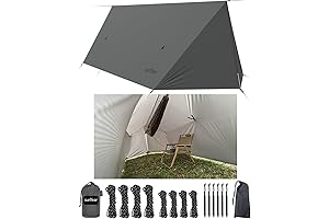 Hammock Tarps Waterproof - Premium Hammock Fly with Doors