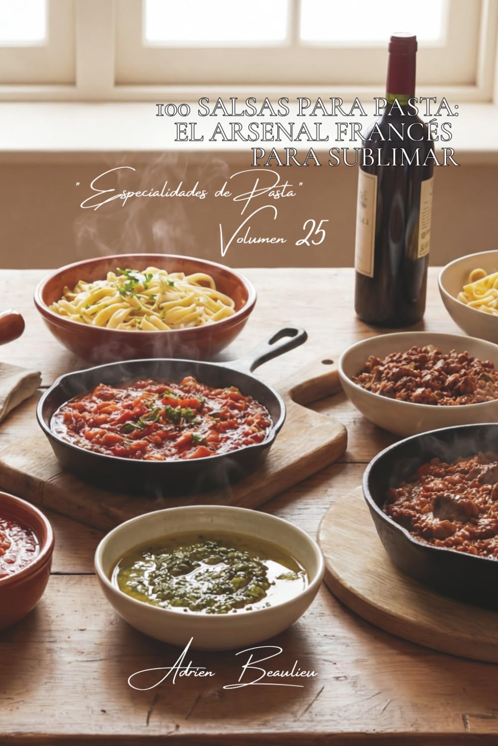 100 salsas para pasta: el arsenal francés para sublimar: Tomates, crema, aceite, vino... domine todos los registros (SERIE PASTA (30 libros) - Subserie "Especialidades de Pasta" (8 libros))