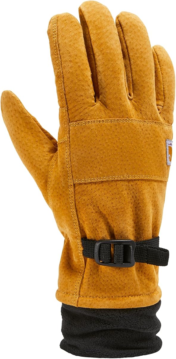 Carhartt Men's Leather Sherpa-lined Glove