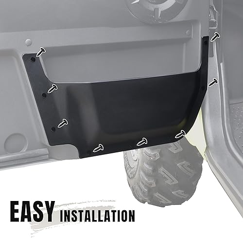 Miniatura 2 de SAUTVS Bolsillos interiores para puerta de asiento para Yamaha RMAX 2/RMAX 4 1000, bolsillos interiores de puerta de almacenamiento para Yamaha