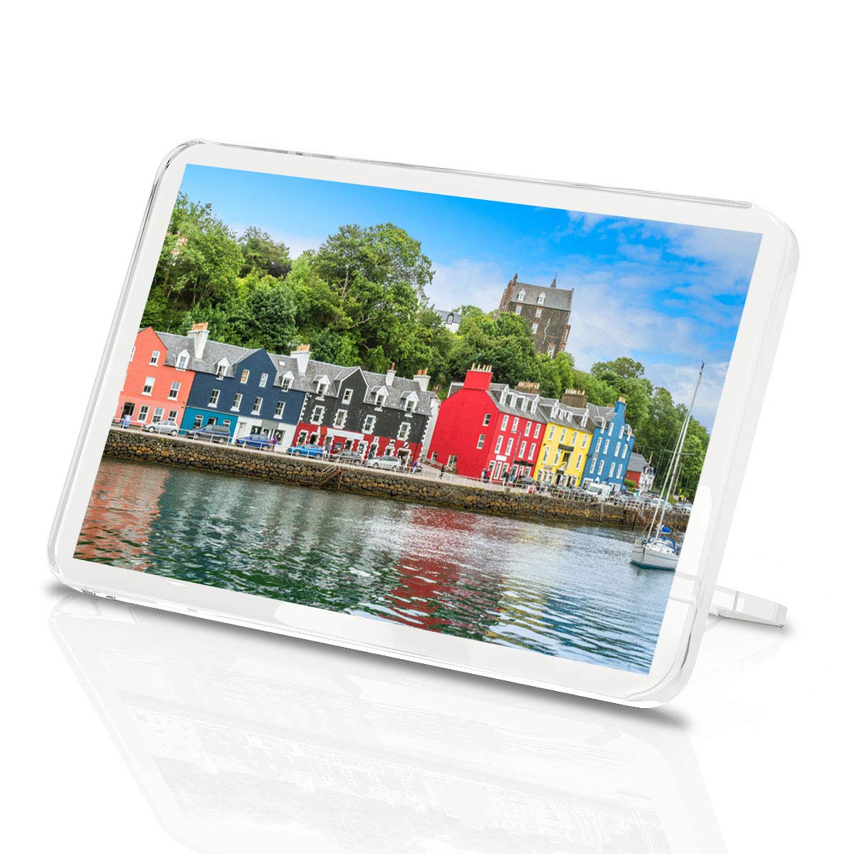 Destination Vinyl Magnets 1 x Fridge - Tobermory Isle Mull Scotland Classic Fridge - Kitchen #2218
