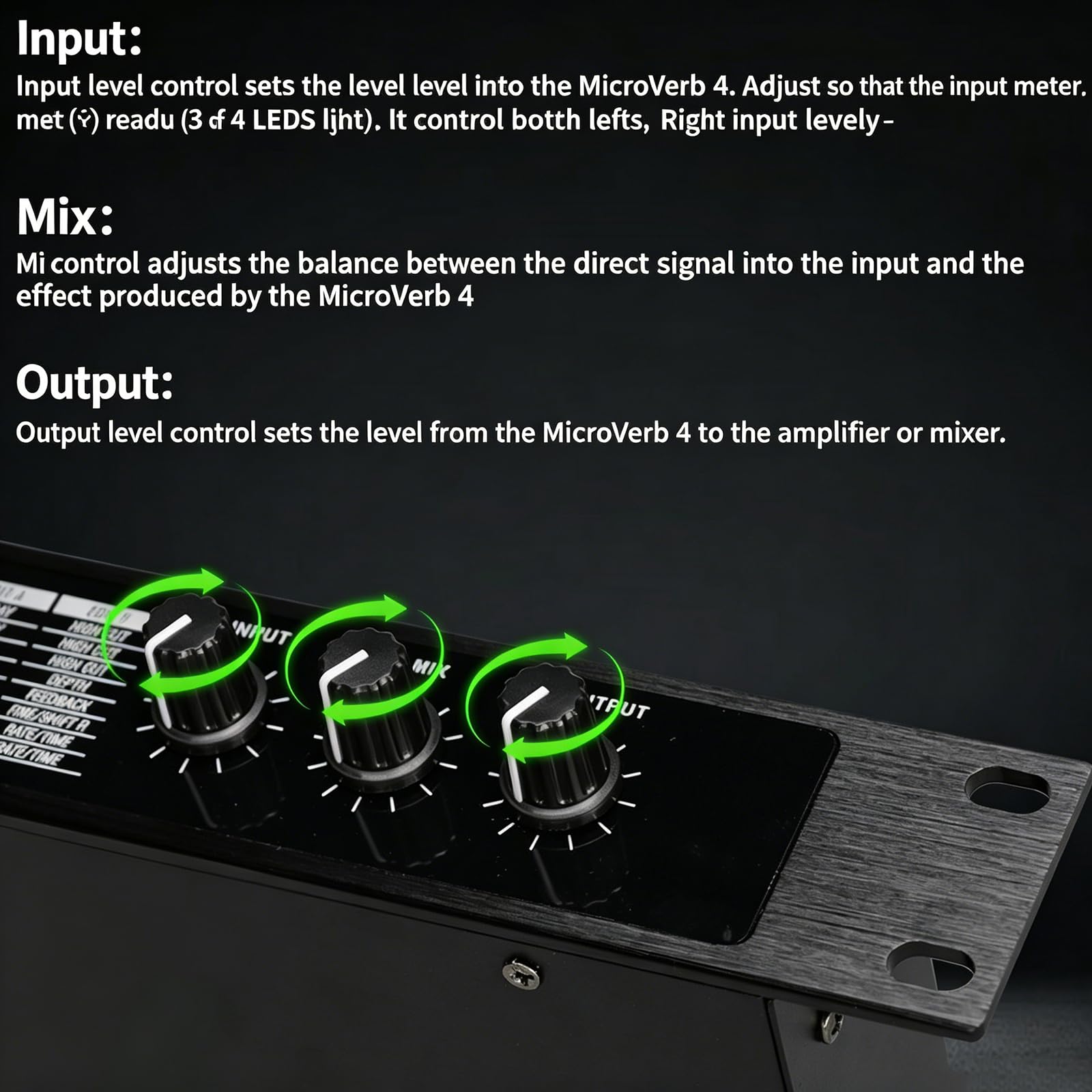 Processore Effetti Audio, Digital Reverb Multi Effect DSP, 199 programmi preimpostati, MIDI I/O, Anti-Feedback Karaoke Sound Processor