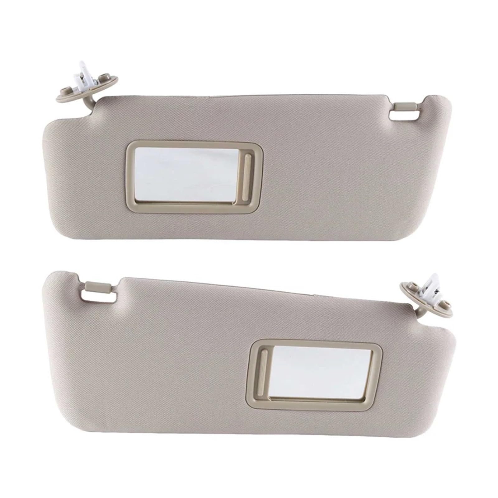 Kit parasole parasole con specchio interno parasole beige compatibile for Toyota 4RUNNER 2010-2023 74320-35A91-B1