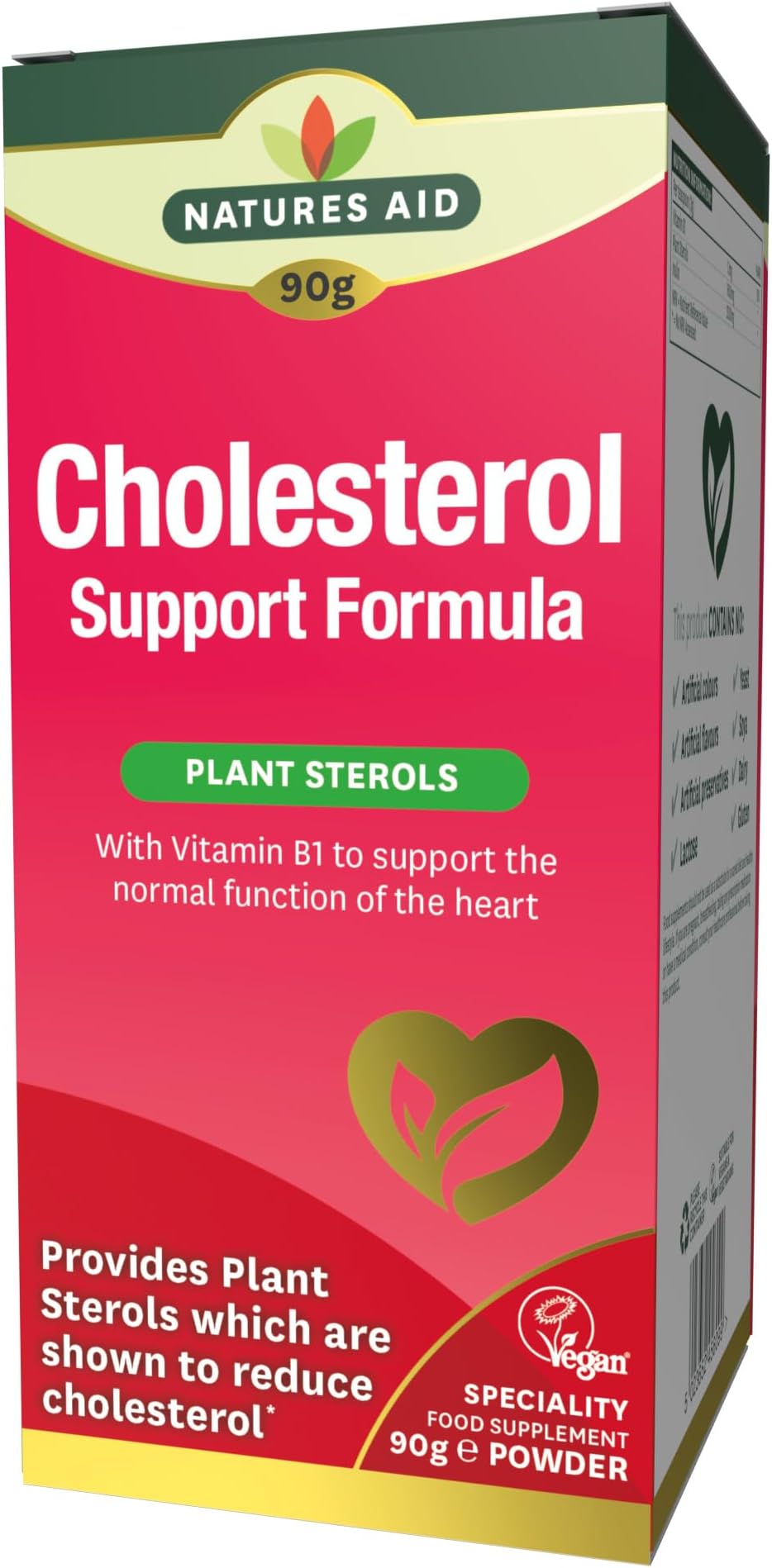 Cholesterol Support Formula, with Plant Sterols & Vitamin B1, 90 g Powder,145600
