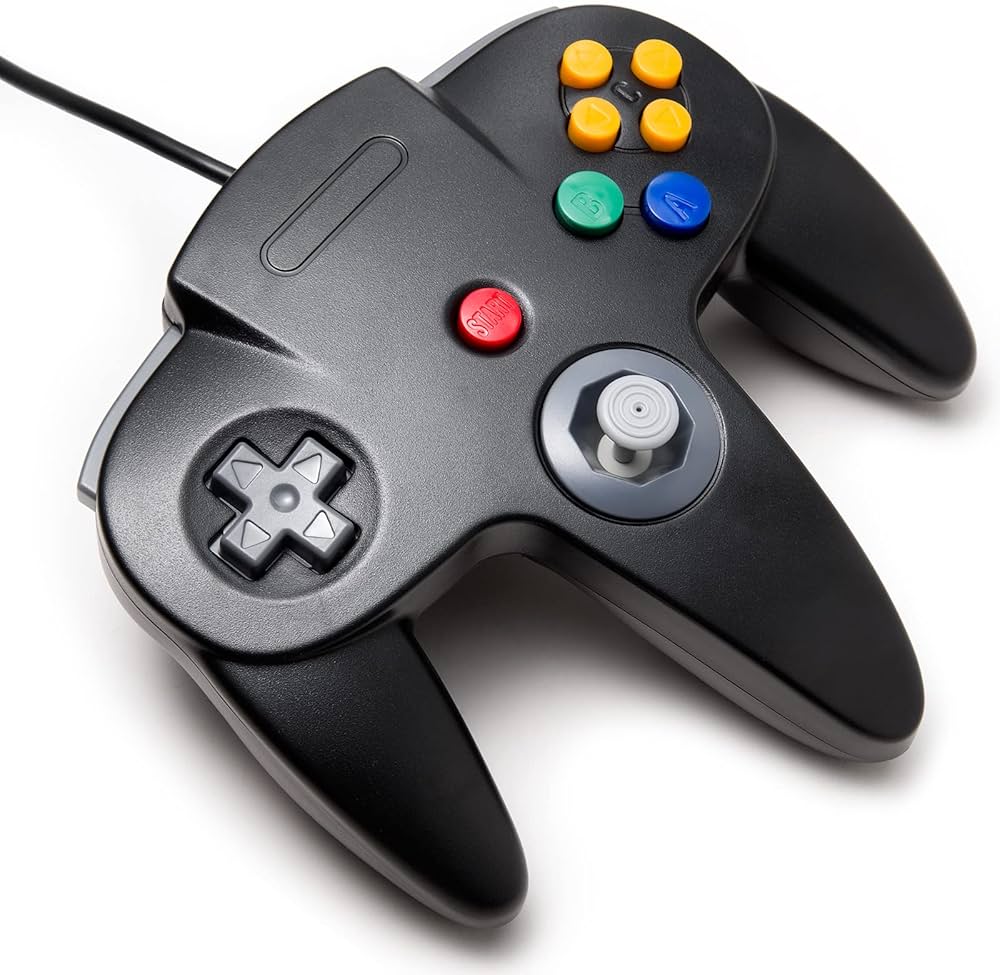 Amazon.com: 2xClassic N64 Controller,kiwitata Retro Wired N64