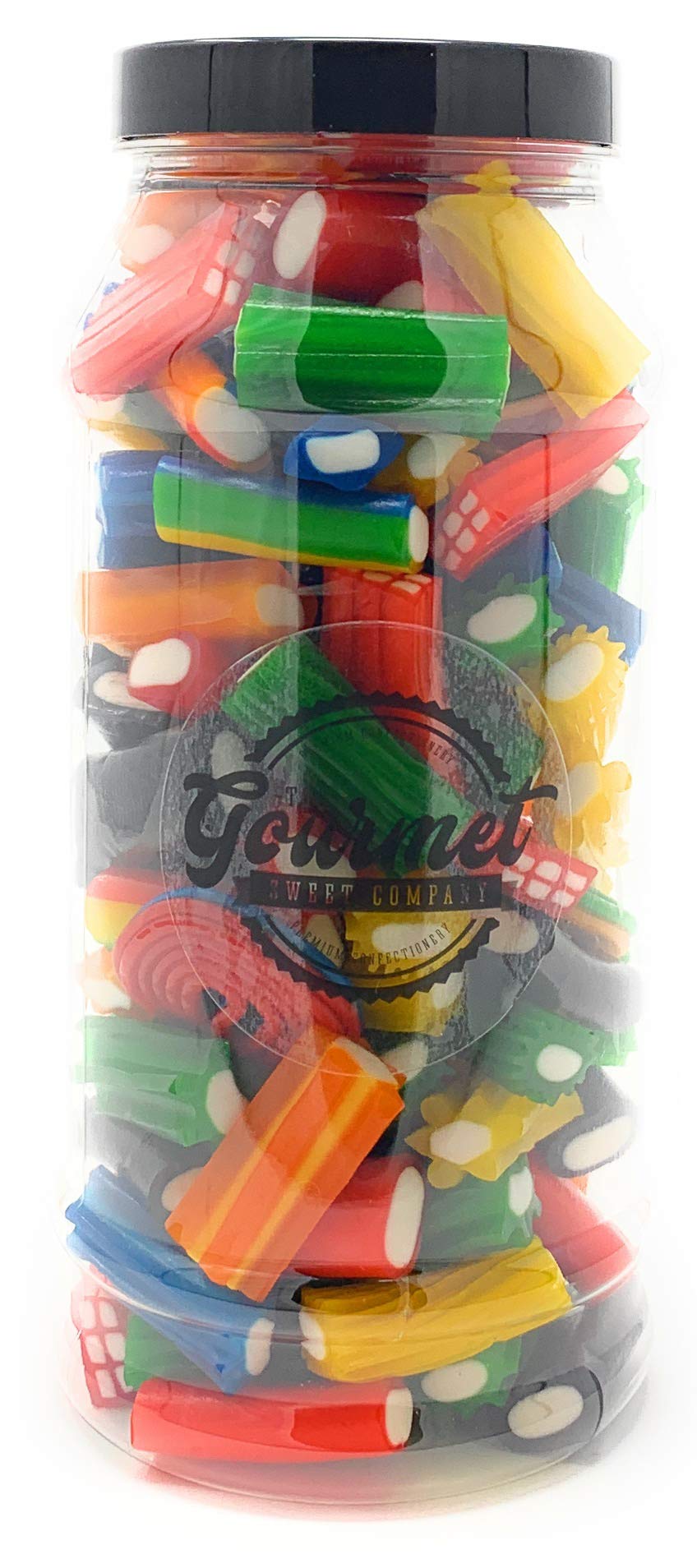 Smiley Faces Retro Sweet Shop Jar by The Gourmet Sweet Company — view 202