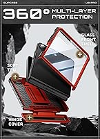 Vista 5 de SUPCASE Funda para Samsung Galaxy Z Flip 7 con soporte integrado y clip para cinturón (Unicorn Beetle Pro), [protección de bisagra]