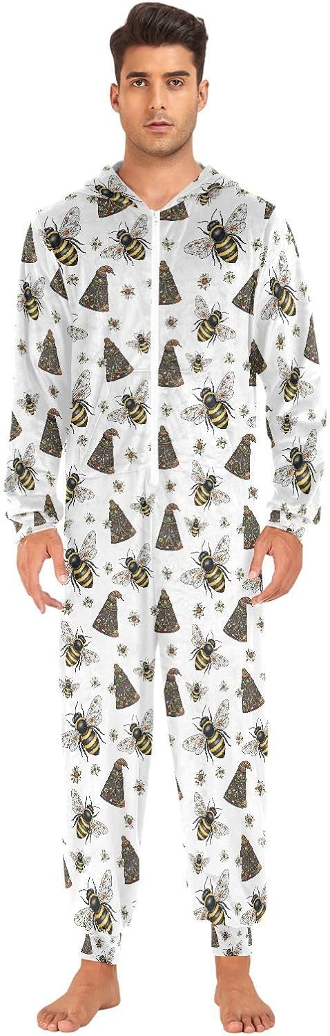 QUGRL Onesies Adult Pajamas Costume for Women Men Unisex Cosplay Sleepwear Homewear Suit Winter S-XL