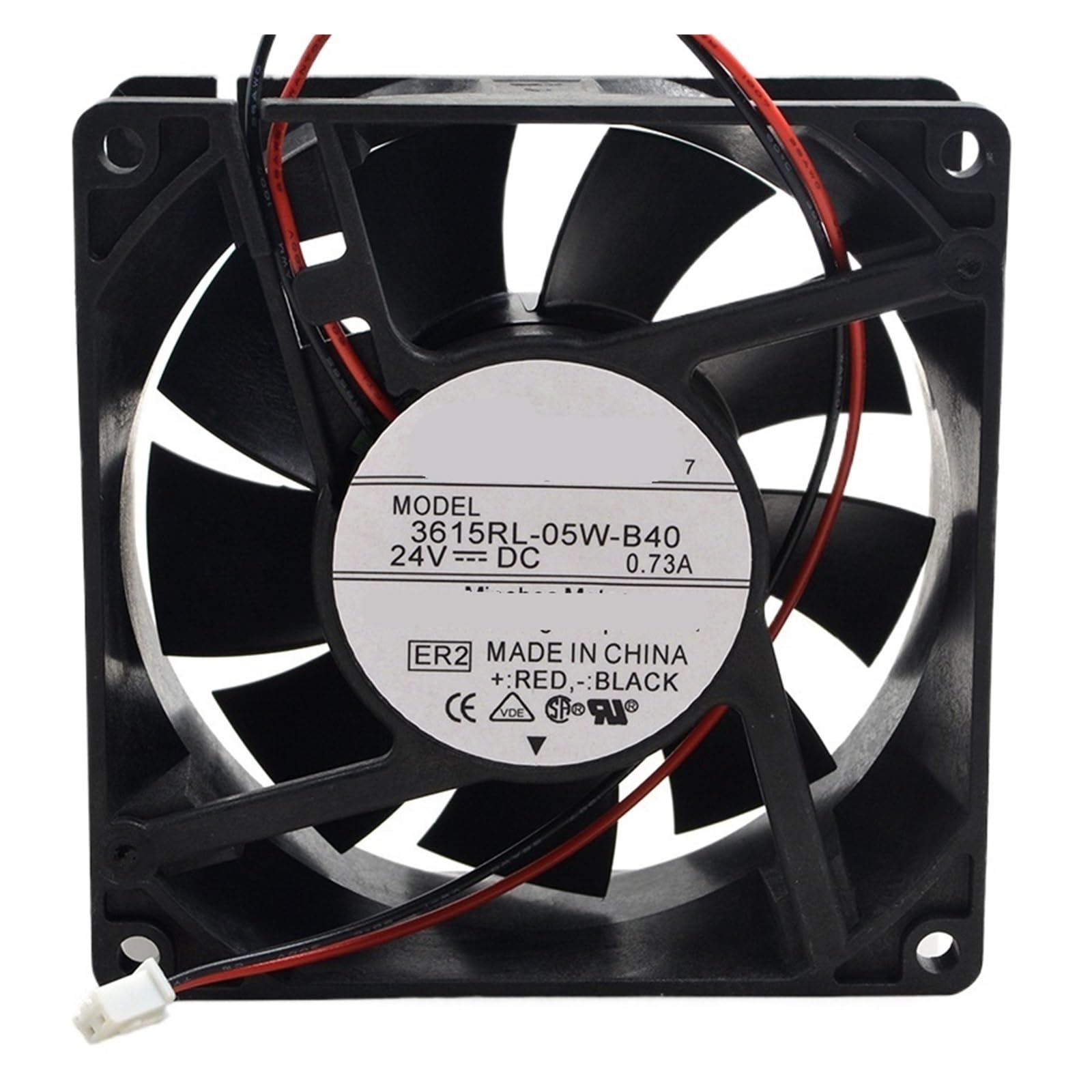 GJEXXPTST 3615RL-05W-B40 9038 9CM 24V 0.73A Waterproof Inverter Cooling Fan