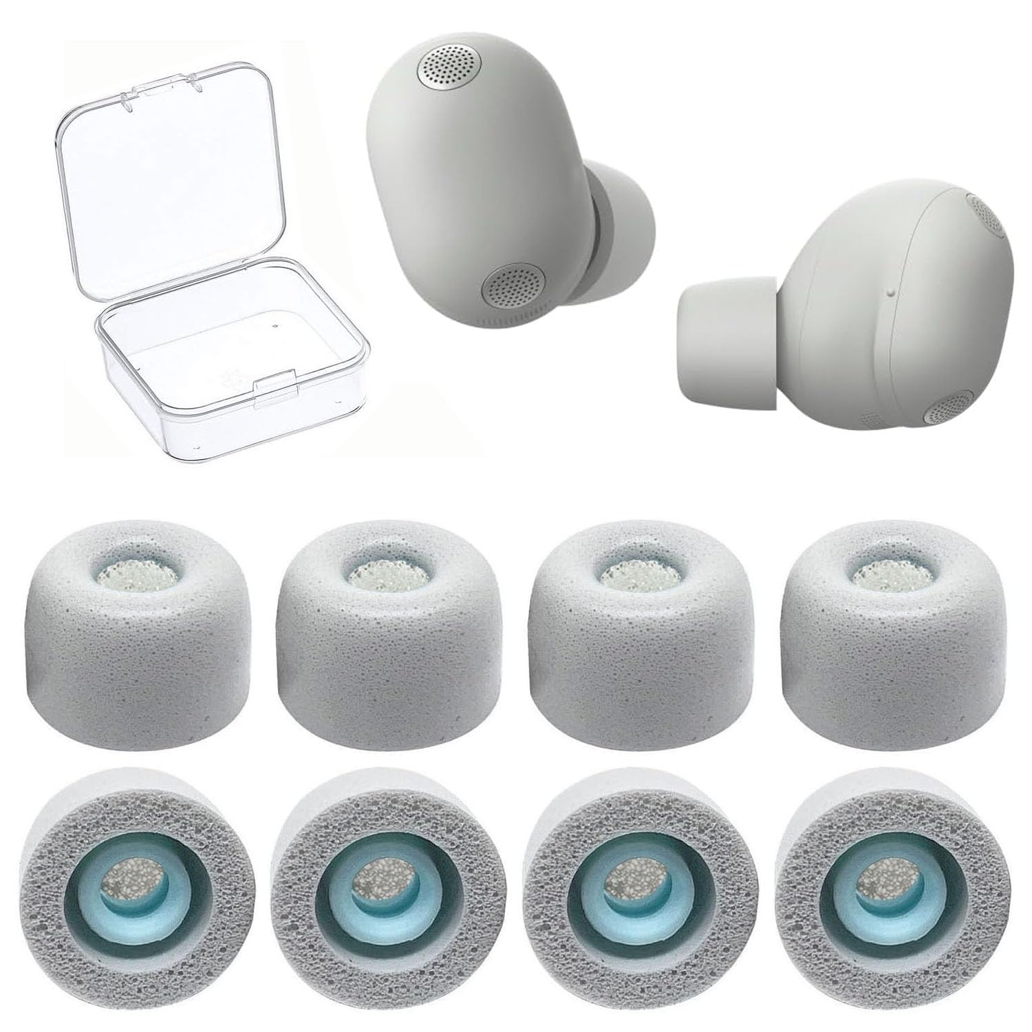 Amazon | VSuRing イヤーピース ソニー用 WF-1000xm6 WF-1000xm5 交換