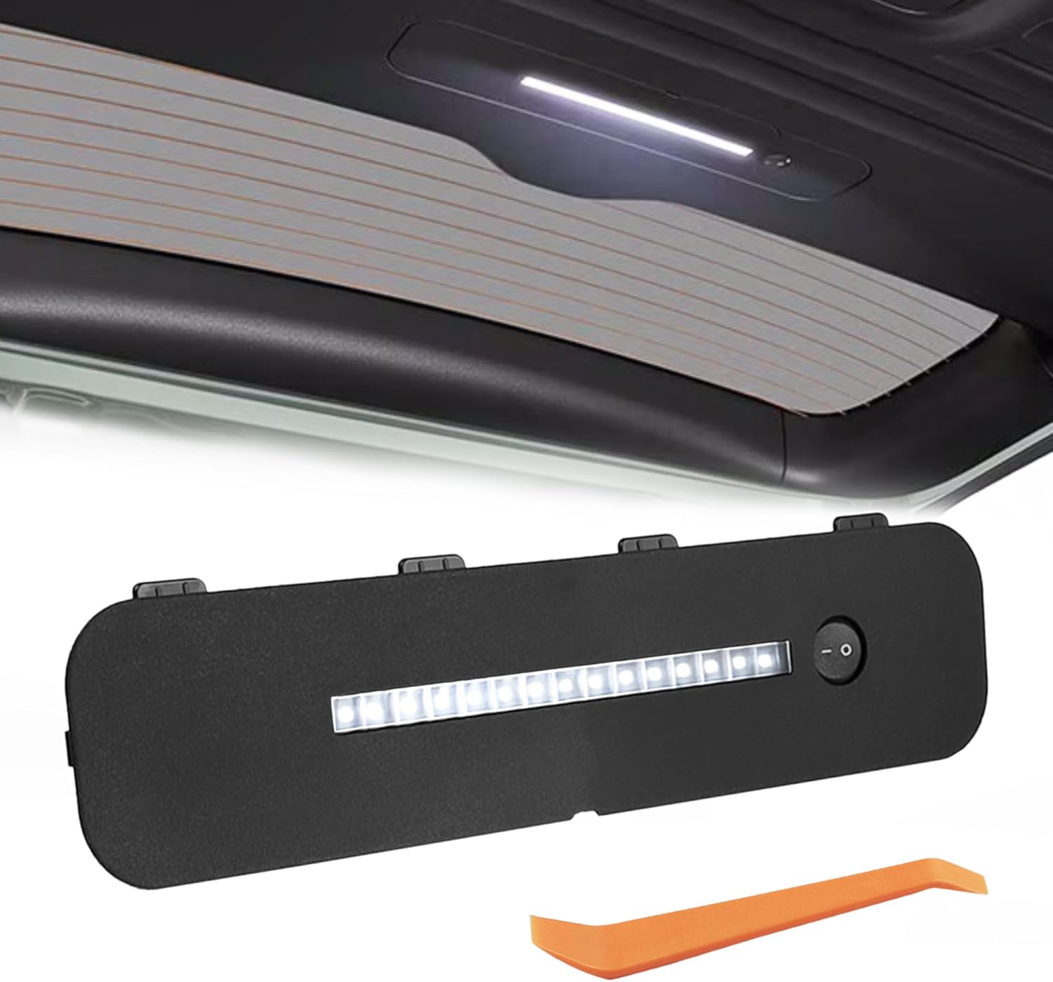 08V30-3BM-100 Rear Tailgate Interior Cargo Area Dome Light Assembly Compatible With 2026 Honda Passport Bright LED Utility Lamp Replaces 08V303BM100 PREO-PSS-030