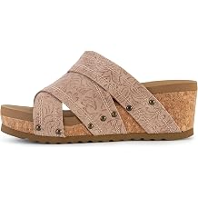 Cork Wedge Sandal Alice by Yellow Box