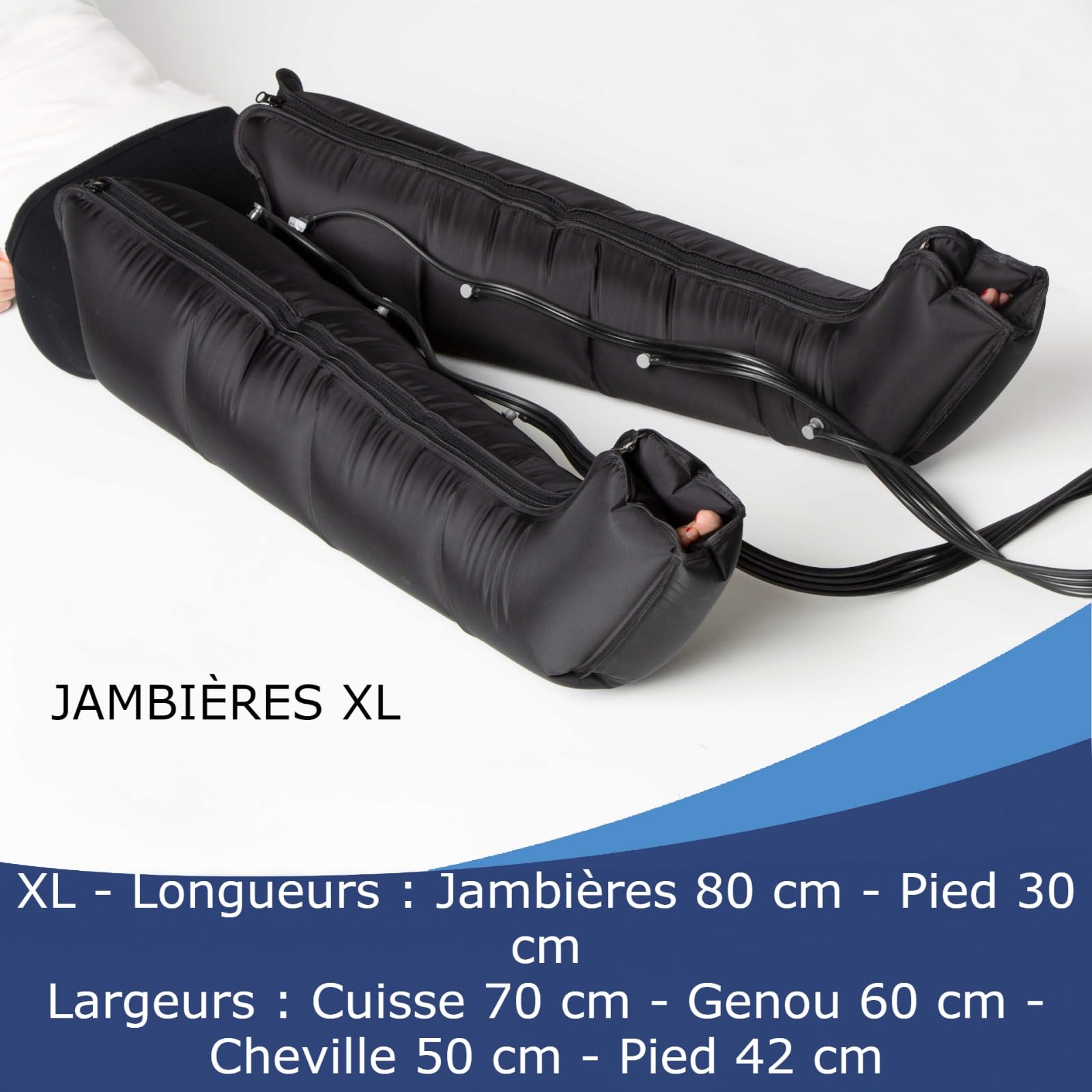Dinamicamed® PRO 4.0 Classic Gambali XL Digitale Classic, 4 Camere d'Aria, Gambali XL completo di tubi