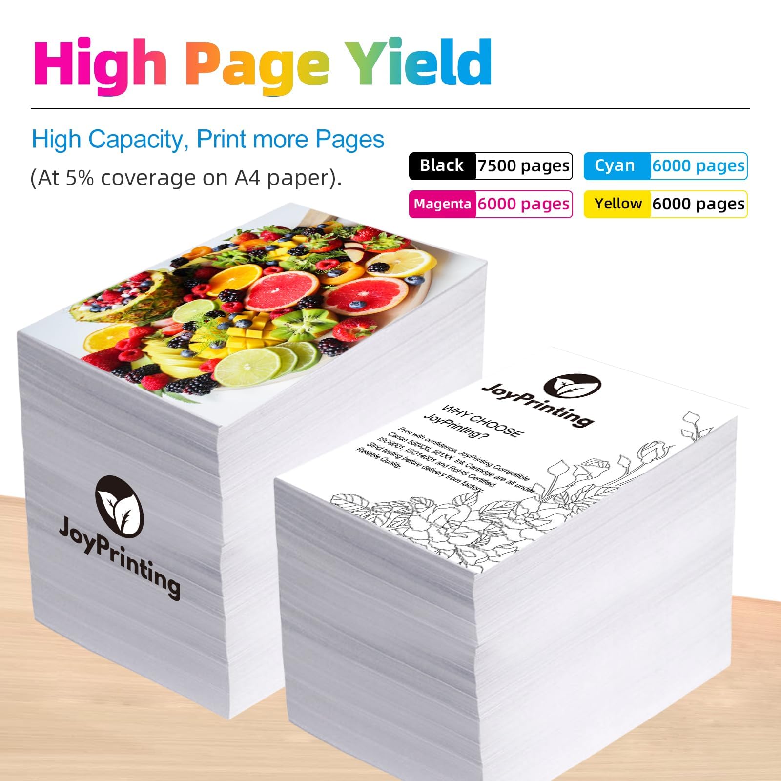 113 Pigment Ink Bottle Ricambio per Epson 113 Compatibile con EcoTank ECOTANK ET-5150/ET-5170/ET-5800/ET-5185/ET-5805/ET-5850/ET-5855/ET-5880/ET-16150/ET-16600/ET-1666 05/ET-16685