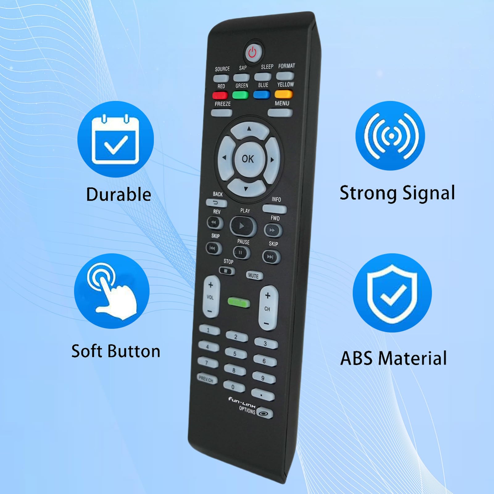 Amazon | ユニバーサル交換用リモコン MAGNAVOX TV LCD 32MF339B