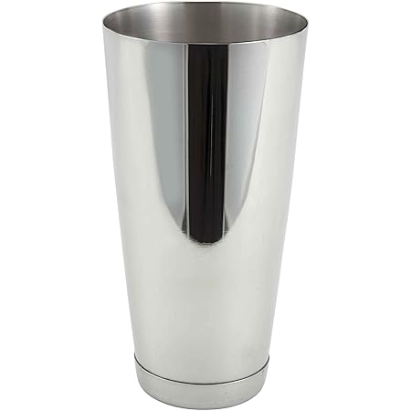 Winco - BS-30 Winco Stainless Steel Bar Shaker, 30-Ounce, 1 Cup