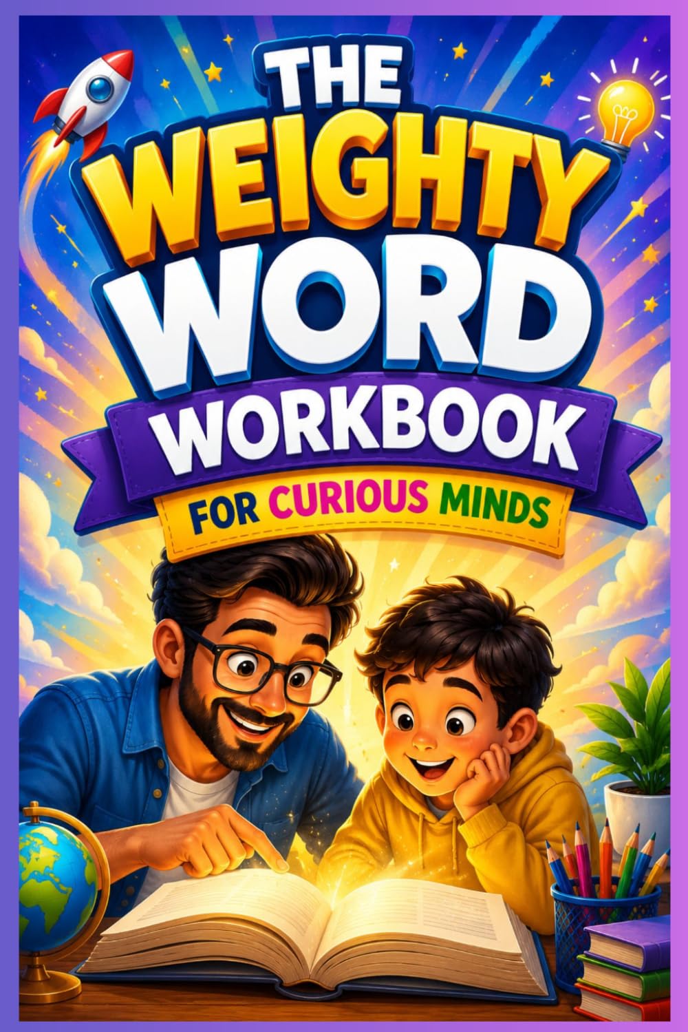 The weighty word workbook for curious minds: Build Vocabulary, Confidence, and Communication Skills A - to – Z