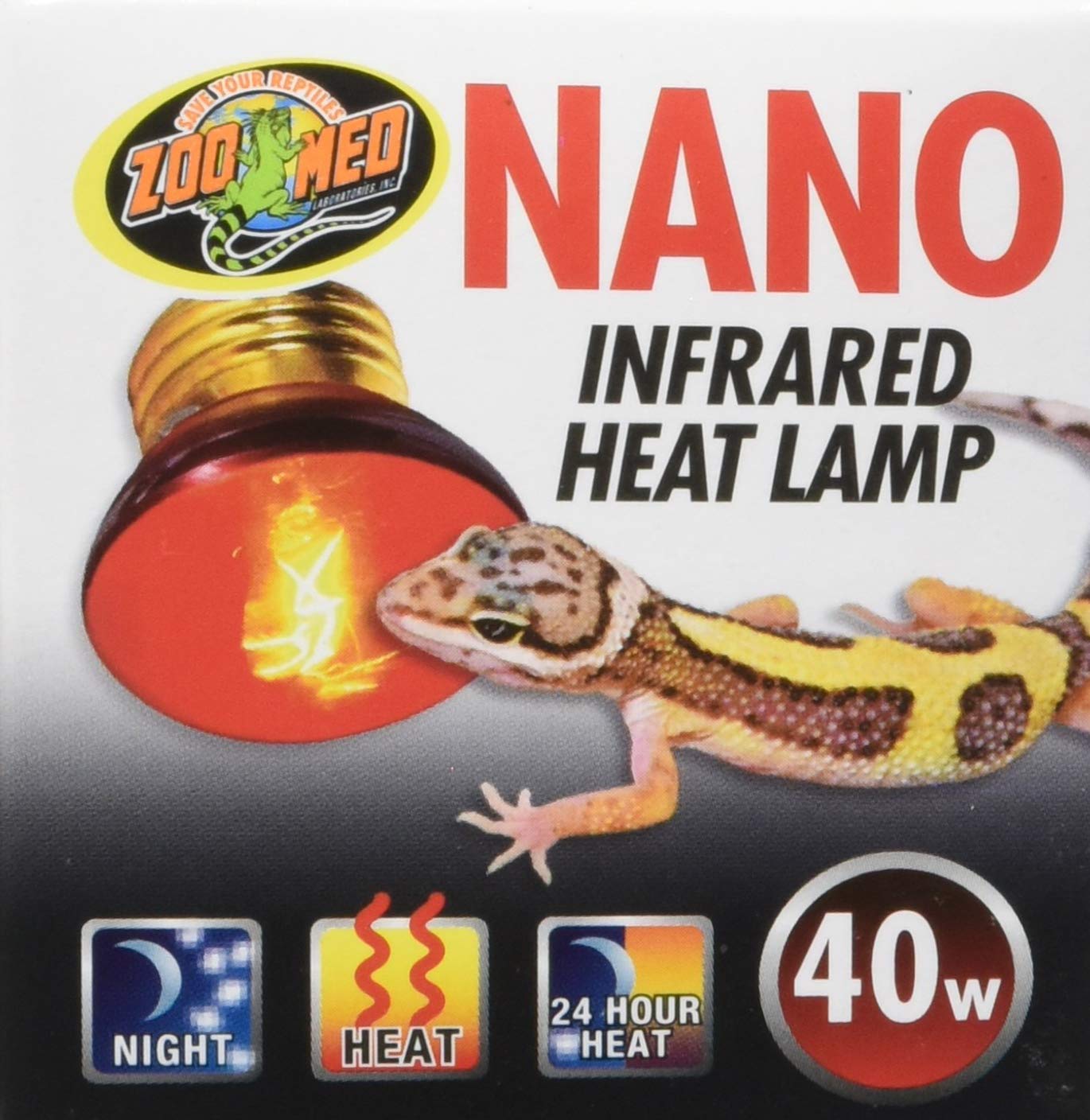 Zoo Med Nano halógena lámpara calefactora para Nano-Terrarium 35 W