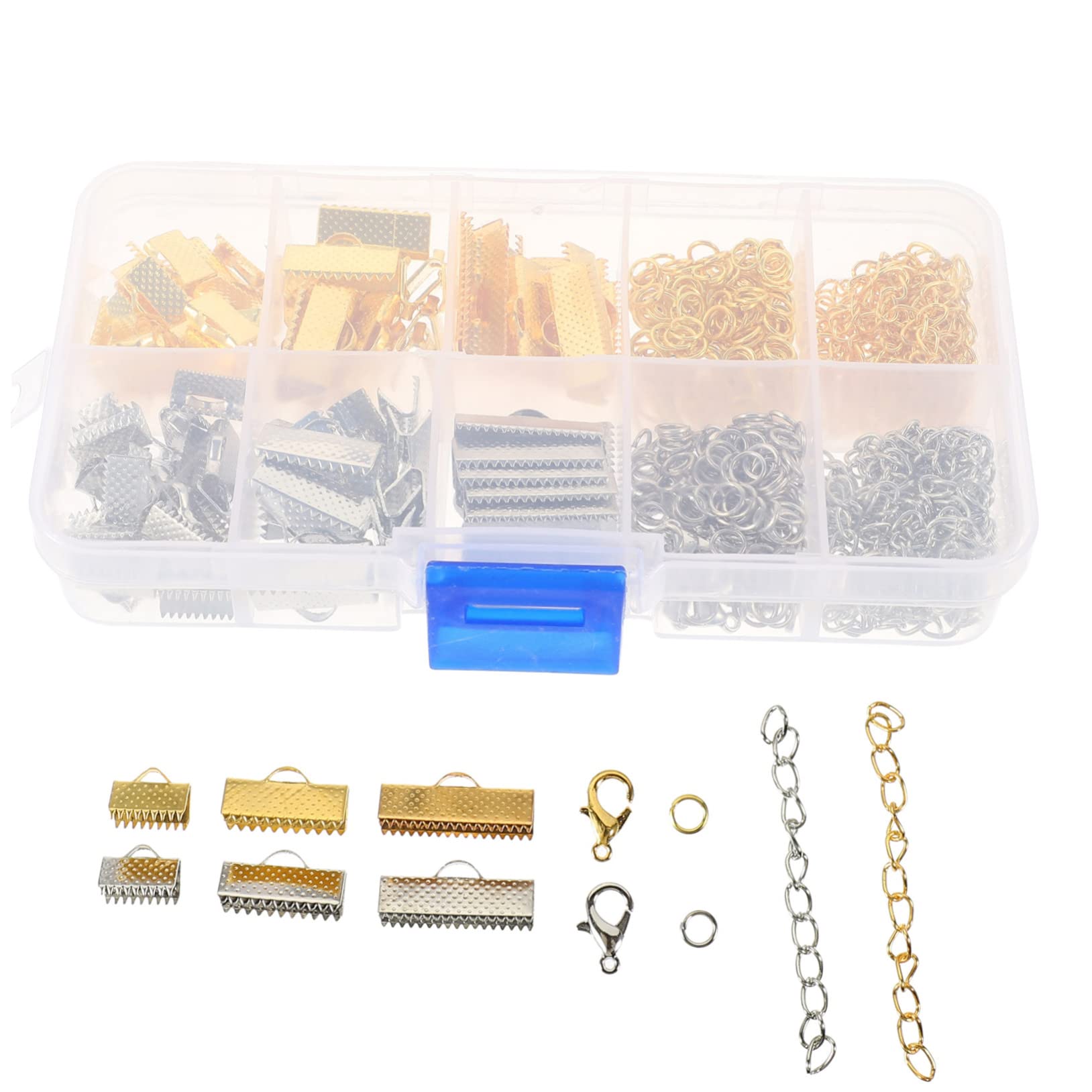 Uonlytech 3 Cajas De Cadena De Extensión Con Hebilla De Langosta Cierres De Langosta Para Hacer Joyas Suministros Para Hacer Joyas Cierres Cierres De Joyería Para Pulseras Cierres De