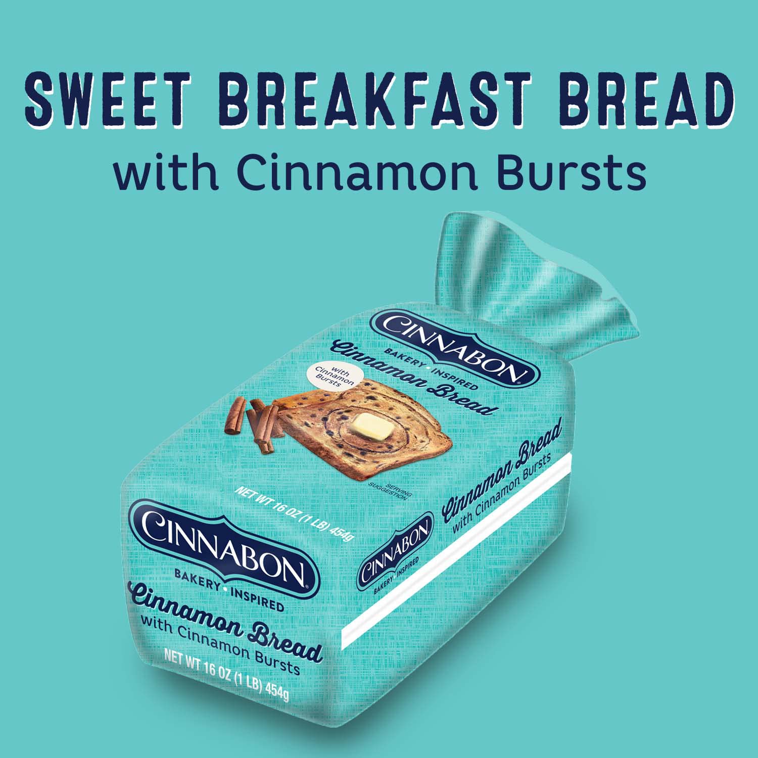 Cinnabon Cinnamon Bread, 16 oz