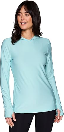 Hooded Long Sleeve Sun Shirt Top Hoodie 