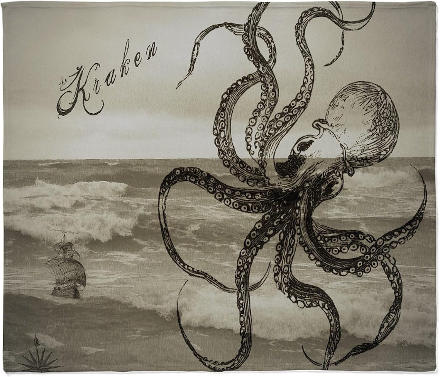 CafePress The Rituals of Cthulhu Throw Blanket Super Soft Fleece Plush Throw Blanket, 60"x50"