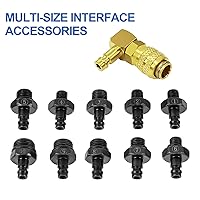 Vista 4 de Herramienta de prueba de presión de aceite 0-140 PSI PressureTestHerramientas de diagnóstico de aceite de motor Probador de presión de aceite Kit