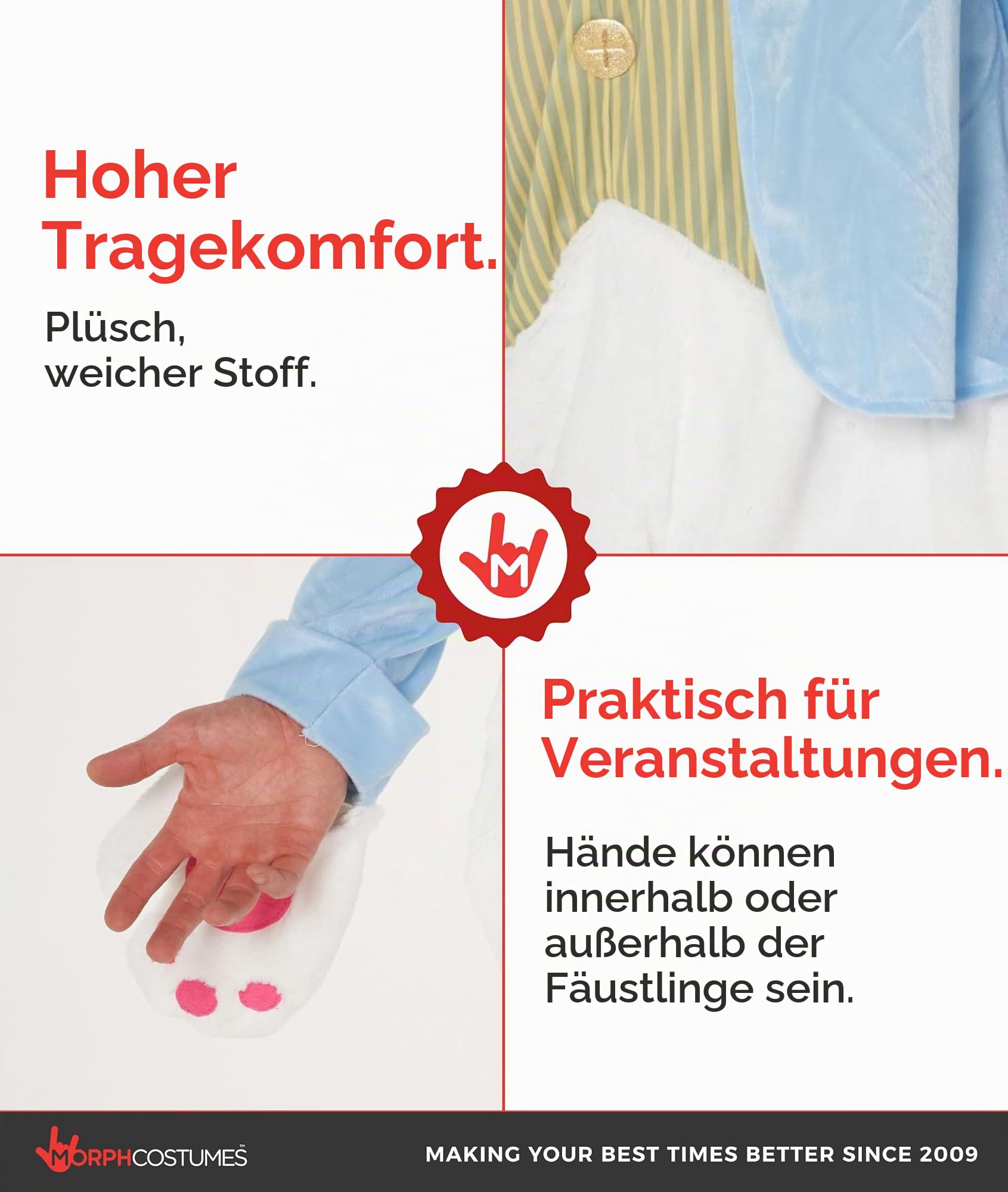 Morph Hasenkostüm Erwachsene, Hasenkostüm Männer, Hasenkostüm Herren, Kostüm Hase Herren, Kostüm Hase Erwachsene, Osterhasenkostüm Hasenkostüm, Maskottchen Kostüm Erwachsene, Onesie Damen