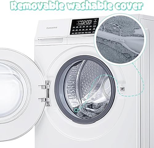 Miniatura 9 de MeMoreCool Colchón de suelo plegable para niños, tapete brillante para siesta para dormir y guardería, colchón portátil de triple pliegue futón,