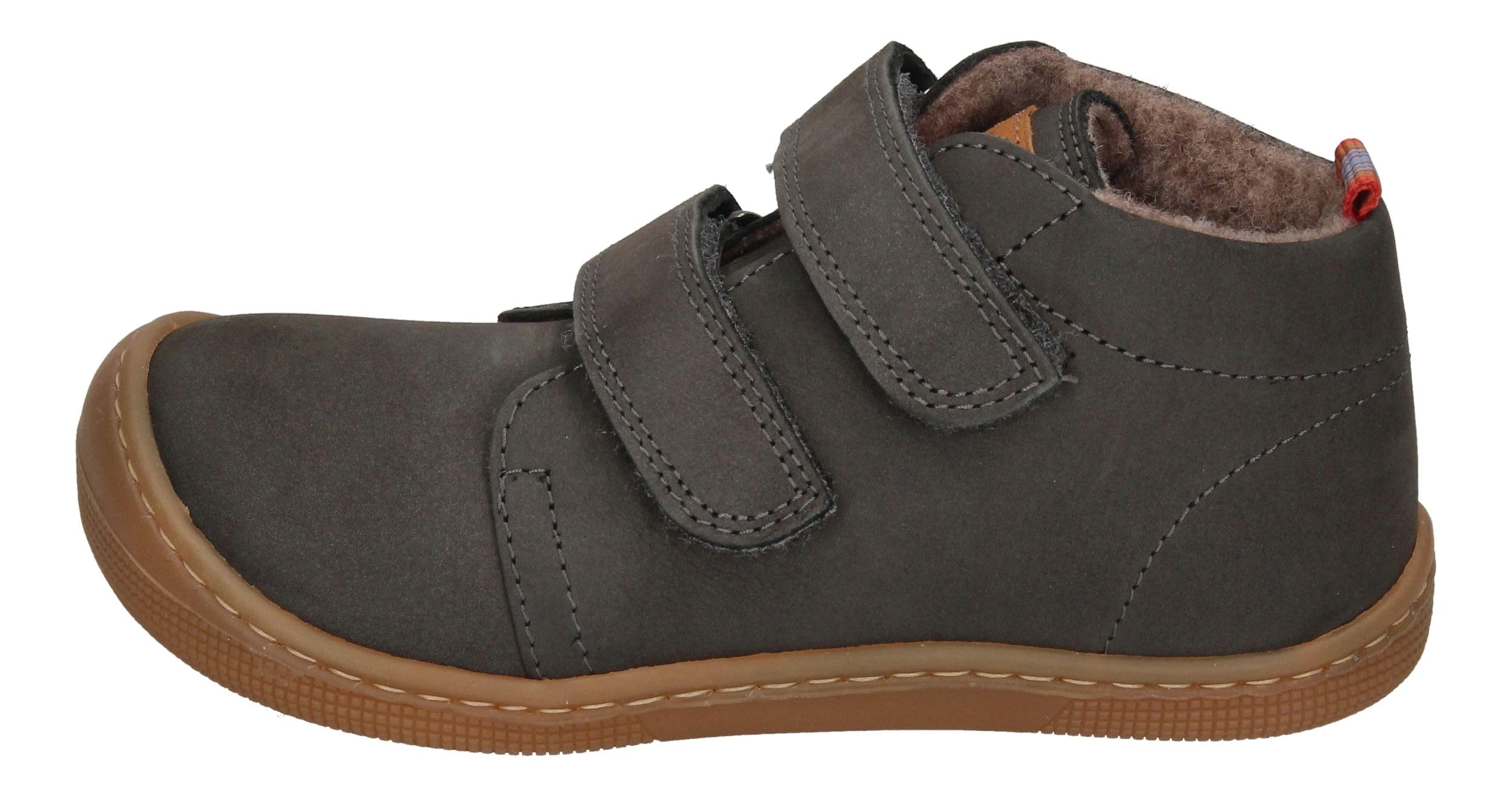 KOEL Lauflernschuh Barfußschuhe Don Hydro Leder wasserabweisend Grau, Schuhgröße:EUR 28