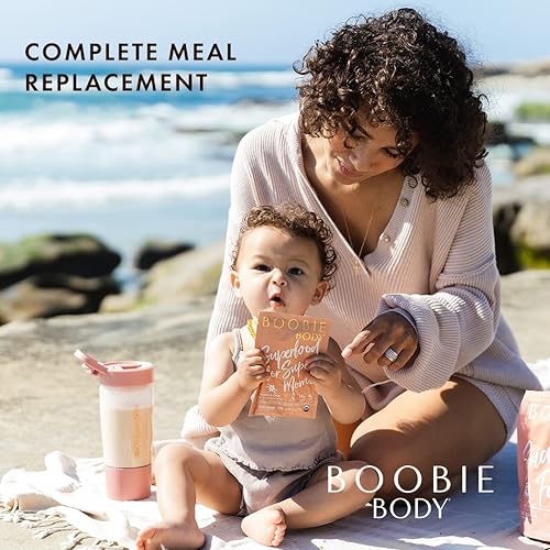 Miniatura 9 de Boobie Body Superfood Protein Batido para mamás, proteína en polvo para embarazo, apoyo a la lactancia para aumentar el suministro de leche,