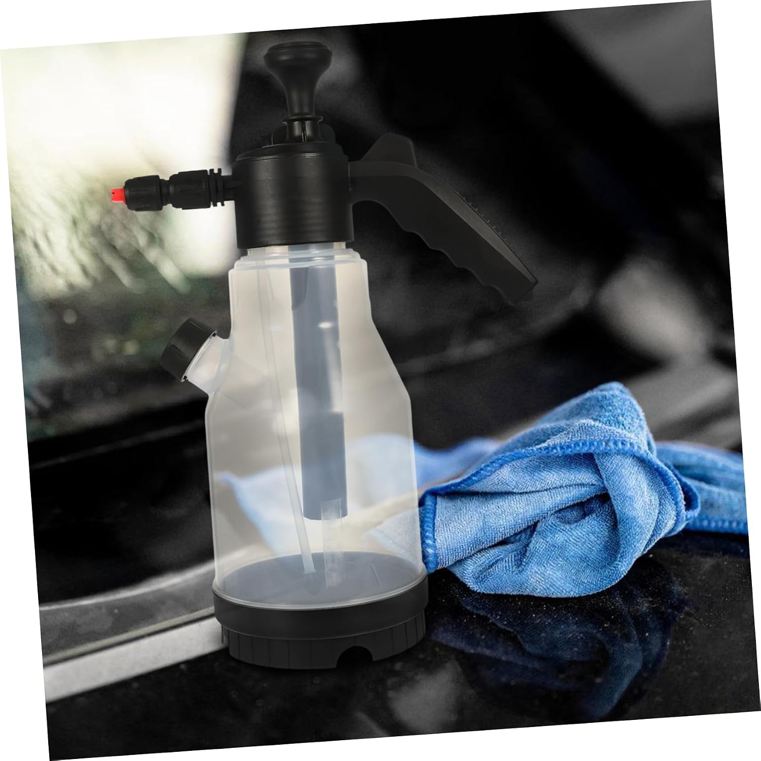 Cabilock Handheld Sprayer Pump Auto Spray Bottle Foam Spray for Car Wash Rv Motorcycle and Outdoor Use
