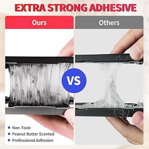 Miniatura 4 de LULUCATCH Trampas adhesivas para ratones en interiores para el hogar, paquete de 30, tablas adhesivas de plástico pre-atractivas para casa,