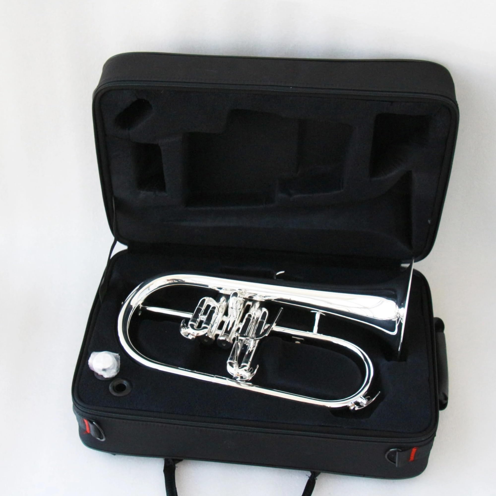trompeta instrumento musical Trompeta Profesional De Gama Alta Sib Plateada Si Bemol