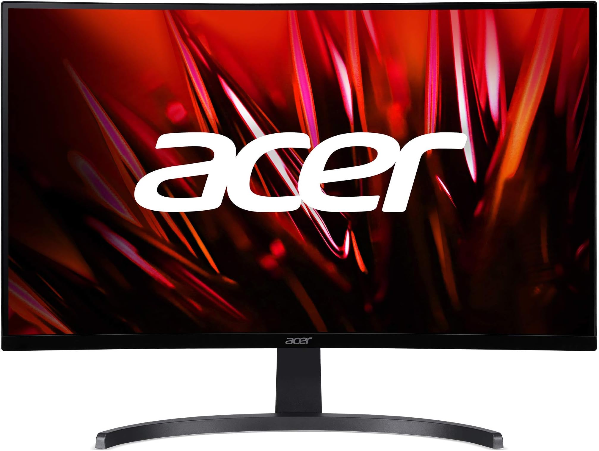 AcerED273U Abmiipx 27" 1500R Curved WQHD 2560 x 1440 Monitor | Adaptive-Sync Technology | 75Hz Refresh Rate | 1ms VRB | 1 x Display Port 1.2 and 2X HDMI 1.4 Ports,Black