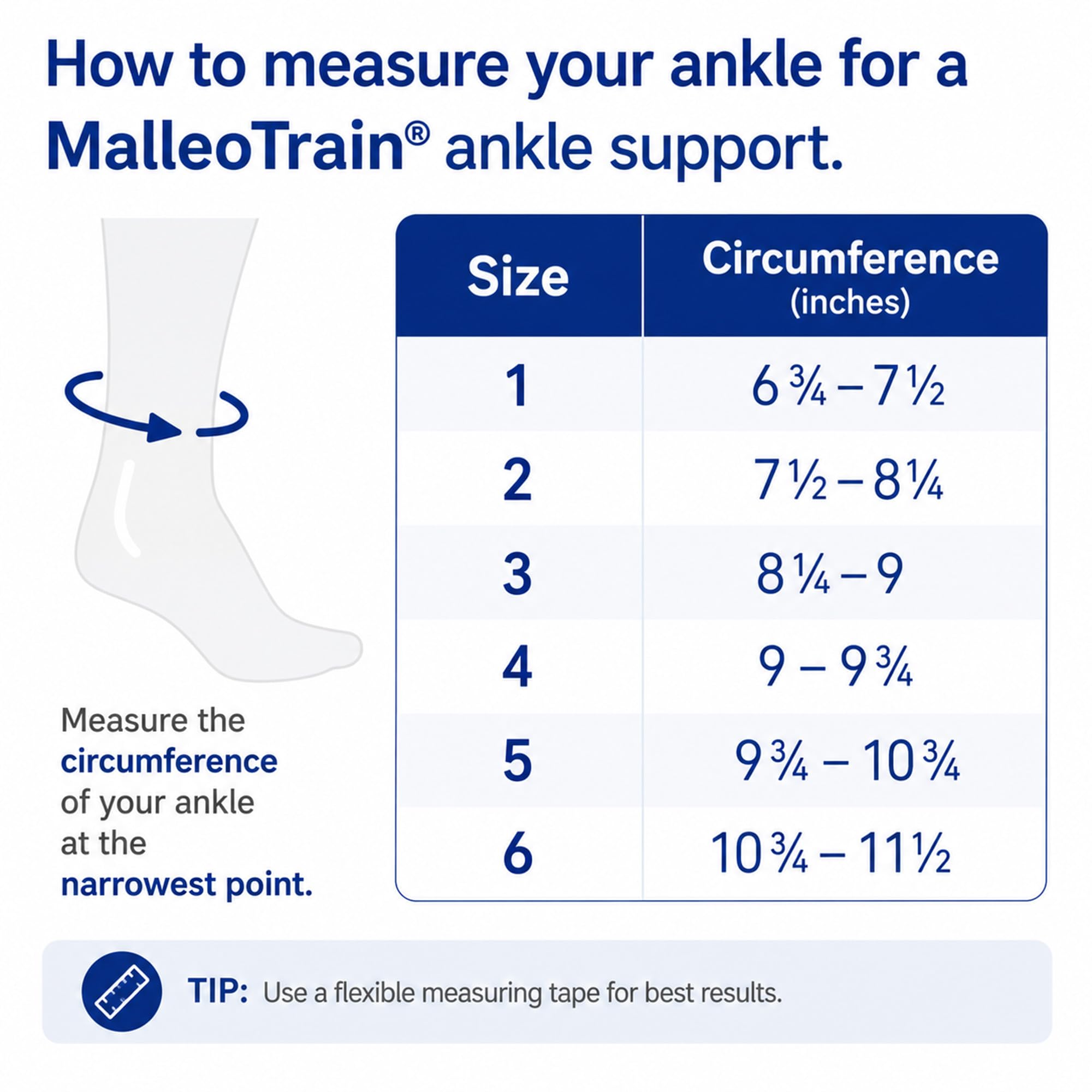 Bauerfeind MalleoTrain Active Anke Support MalleoTrain, Right, Size 4, Loose Ankle Circumference: 22.9cm -9¾"