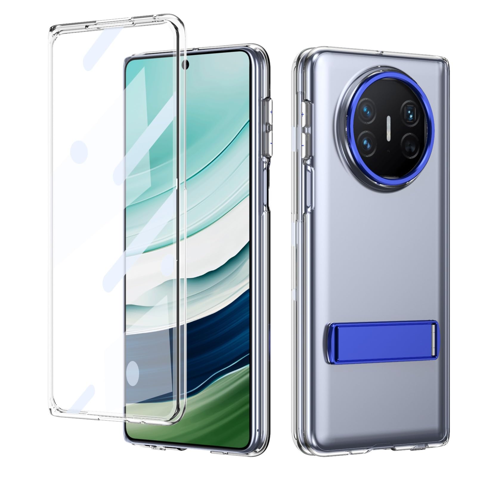 Coque Huawei Mate X3 antichoc transparente légère avec protecteur écran - 8