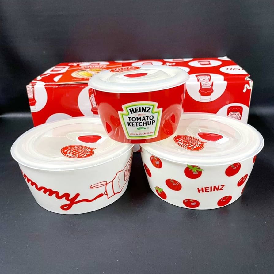 Amazon | ハインツ マルチレンジボウル 3Pセット 電子レンジ食洗